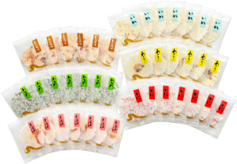 海鮮献上焼：箱詰合せ：6種32枚入：2,856円（税込）