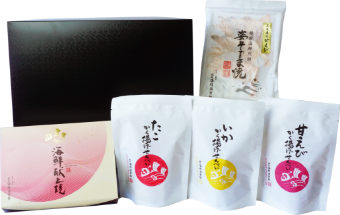 海鮮玉手箱：箱詰合せ 5種入り:5,750円（税込）